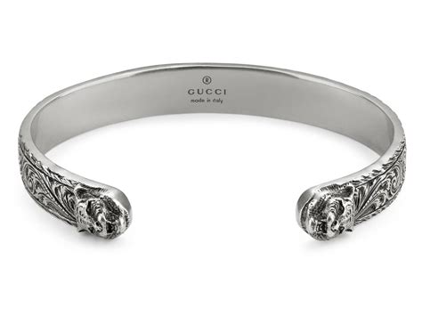 fake gucci bangle bracelet|Gucci silver bracelet identification.